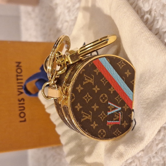 Louis Vuitton MonogramVisit Porte-Clé Boîte Chapeau Bag. - Picture 11 of 11